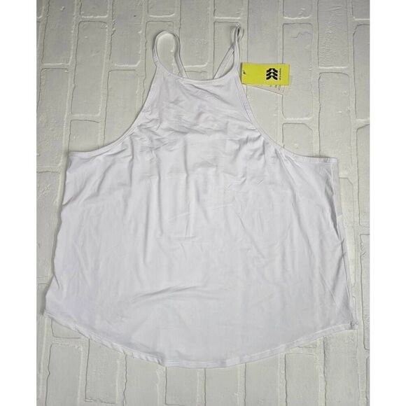 All In Motion White Tank  Top Large - Picture 1 of 3